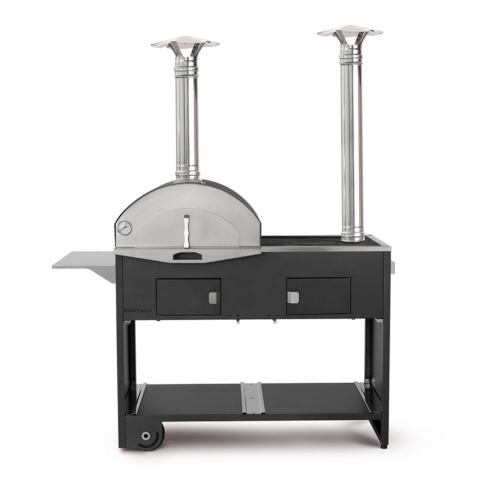 Fontana Pizza & Cucina Dual Fuel Wood Pizza Oven