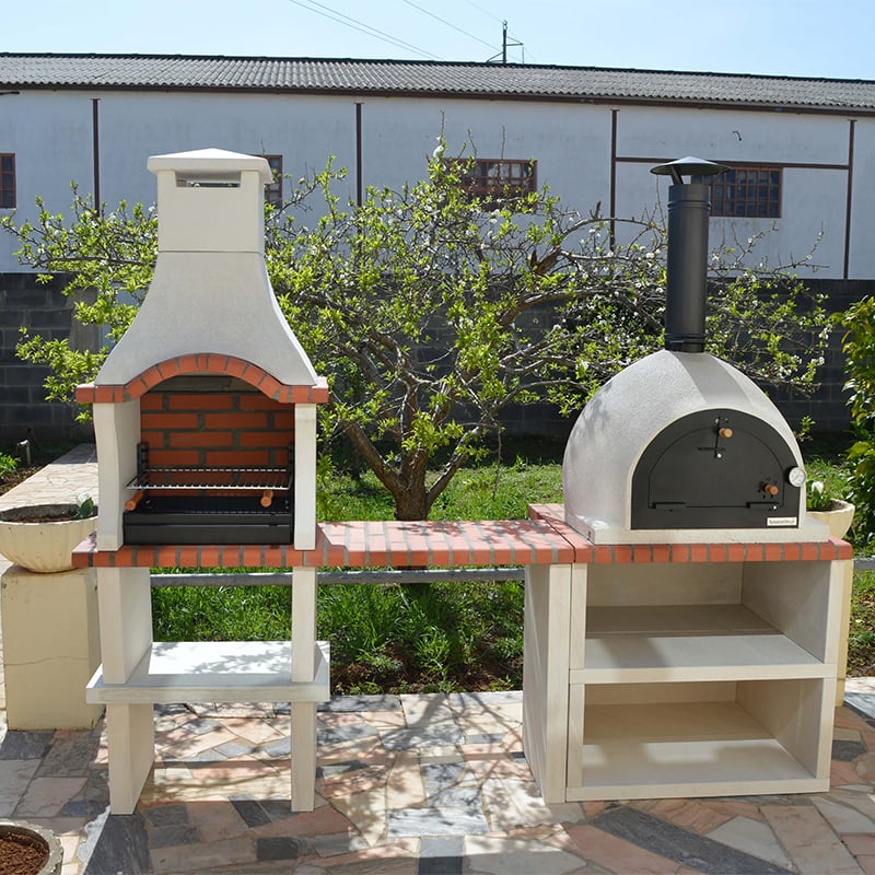 Springfield Outdoor Kitchen Pizza Oven & BBQ Grill
