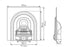 Coleby Cast Iron Fireplace Insert | Carron