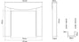 Hardwick Wooden Fireplace Surround | Carron