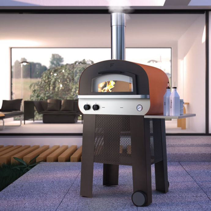 Fontana Piero Hybrid Gas or Wood Fired Pizza Oven