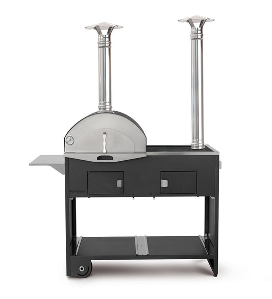 Fontana Pizza & Cucina Dual Fuel Wood Pizza Oven