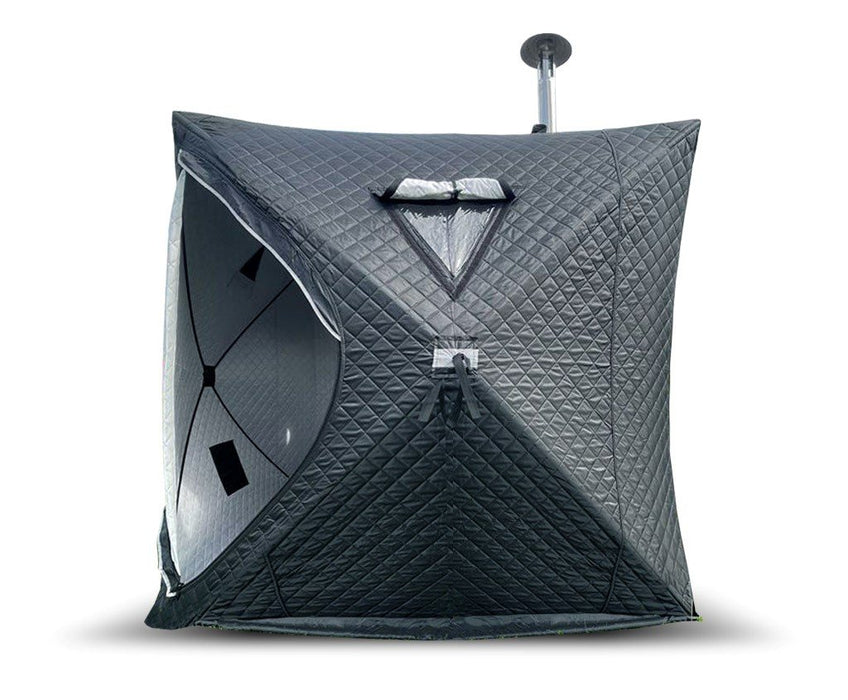 SAUFLEX Travel Set – Mobile Sauna Tent with Stove (2000x2000x2100mm)