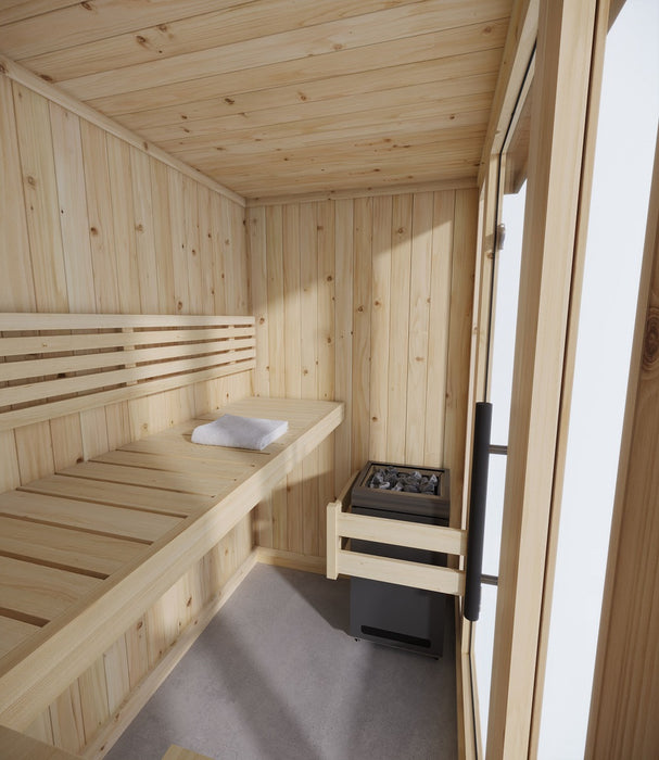 SAUNA CABIN 195x131, SAUNAINTER