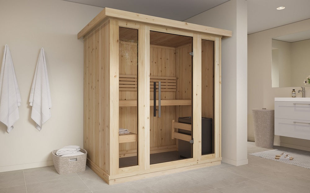 SAUNA CABIN 195x131, SAUNAINTER