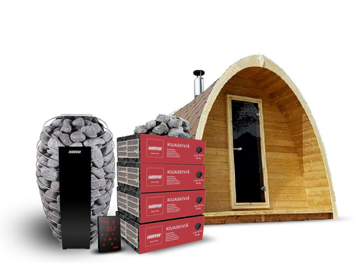 Outdoor Sauna Esprit – SAUNAINTER | Electric & Wood-Burning Models 3-Person