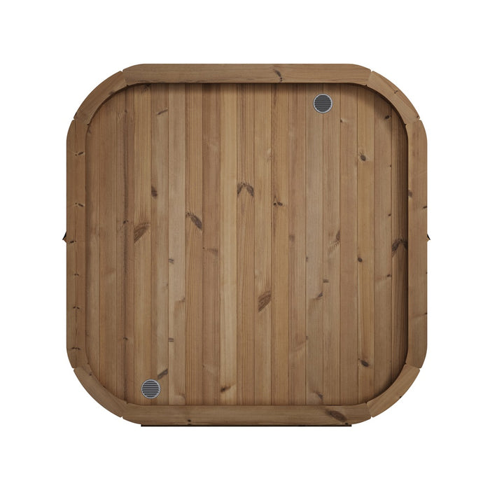 Outdoor Sauna ICON 220XL – Thermowood Cube | SAUNAINTER