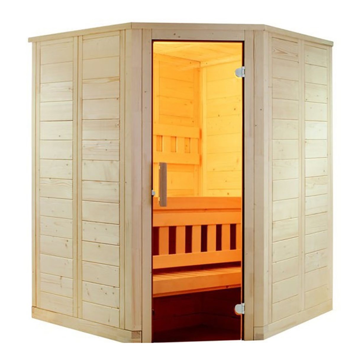 SAUNA CABIN WELLFUN CORNER SentioTec
