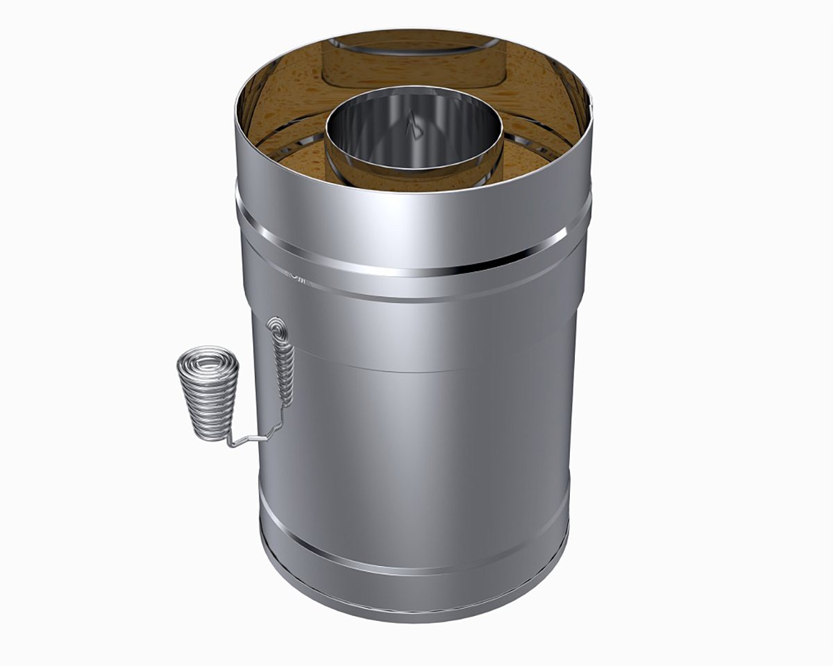 HARVIA Smoke pipe damper whp270spm Ø115mm black