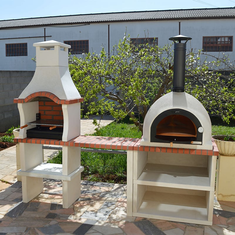 Springfield Outdoor Kitchen Pizza Oven & BBQ Grill