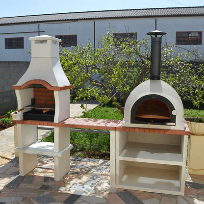 Springfield Outdoor Kitchen Pizza Oven & BBQ Grill
