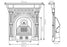 Tweed Cast Iron Combination Fireplace | Carron